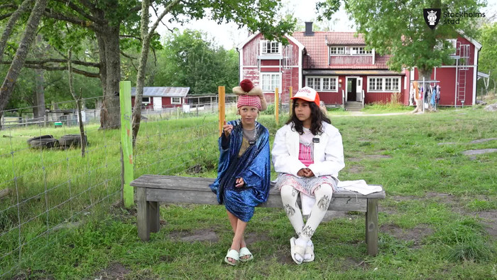 Barn som &auml;r p&aring; kollo ber&auml;ttar om det som de tycker &auml;r det roligaste med kollo. 